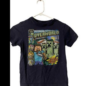 Mojang Youth Minecraft T-shirt Size as 5/6